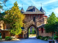 Quebra-cabeça Zatsvay castle gate