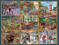 Jigsaw Puzzle Seasons