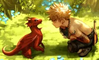 パズル Meeting with the dragon