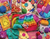 Quebra-cabeça Knitting