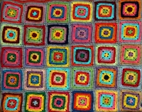 Bulmaca Knitted squares