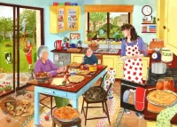 Jigsaw Puzzle Apple pies