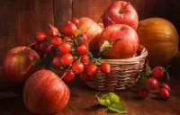 Слагалица Apples and rose hips