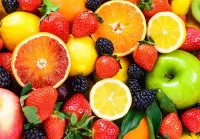 Bulmaca Berries and fruits