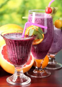 Jigsaw Puzzle Berry cocktails