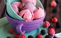 Bulmaca Berry ice cream