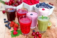 Jigsaw Puzzle Berry smoothie