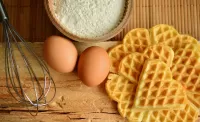 Rompecabezas Egg waffles