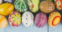 Jigsaw Puzzle Eggs for Easter