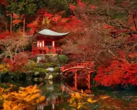 Jigsaw Puzzle Japanese garden