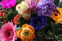 Quebra-cabeça Bright bouquet
