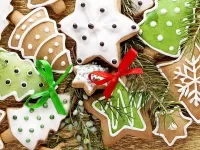 Jigsaw Puzzle Christmas cookie