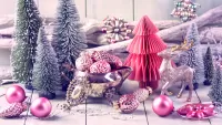 Slagalica Christmas trees as decor