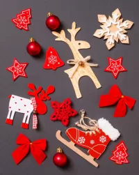 Quebra-cabeça Christmas decorations