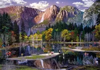 Jigsaw Puzzle Yosemite Fall