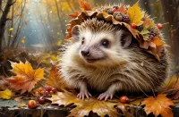 Jigsaw Puzzle Hedgehog 