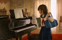 Quebra-cabeça Young pianist