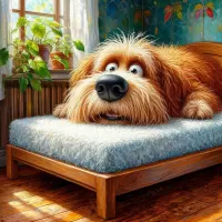 Слагалица Funny dog