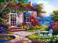 Jigsaw Puzzle Country house