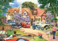 Puzzle Café de campagne