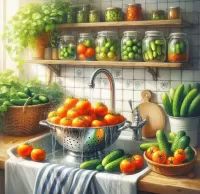 Quebra-cabeça Preparações