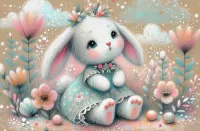 Jigsaw Puzzle Bunny