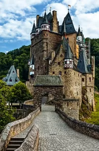 Jigsaw Puzzle Castle ELTZ, Germany