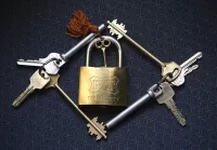 Slagalica Lock and keys