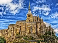 Rätsel Mont-Saint-Michel castle