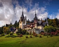 Слагалица The castle in Romania