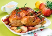 Jigsaw Puzzle baked chicken