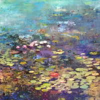 Jigsaw Puzzle Overgrown pond