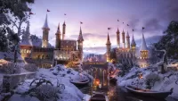 Bulmaca Snowy castle