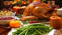 Puzzle Feast with turkey