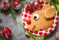 Jigsaw Puzzle Breakfast at Christmas