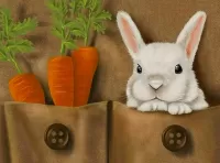 Слагалица Hare and carrot