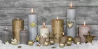 Jigsaw Puzzle Lighted candles
