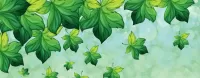 Jigsaw Puzzle Green leaves