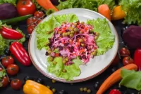 Slagalica Green salad