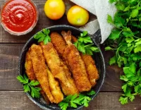 Bulmaca Fried fish