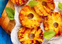 Bulmaca Fried pineapple