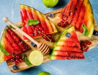 Rätsel Fried watermelon
