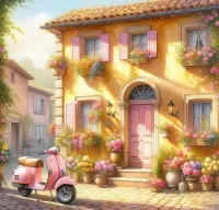 Jigsaw Puzzle The Yellow House