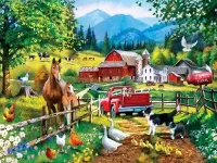 パズル Farm animals