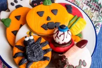 Jigsaw Puzzle Spooky cookies