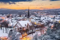 Jigsaw Puzzle Winter in Norway