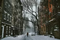 Jigsaw Puzzle Winter in new York