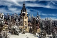 Quebra-cabeça Winter in Romania