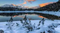 Bulmaca Winter lake