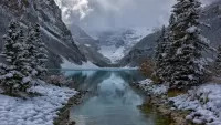 パズル Winter lake